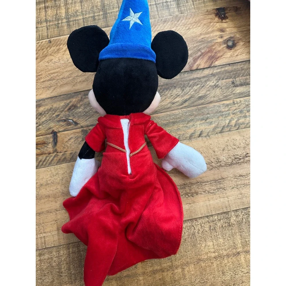 Disney Fantasia Sorcerer musical Mickey‎ Mouse Plush 90th anniversary